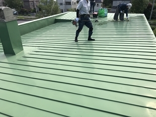 屋根葺替工事1