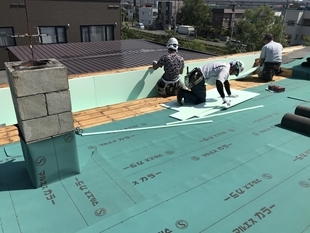 屋根葺替工事8